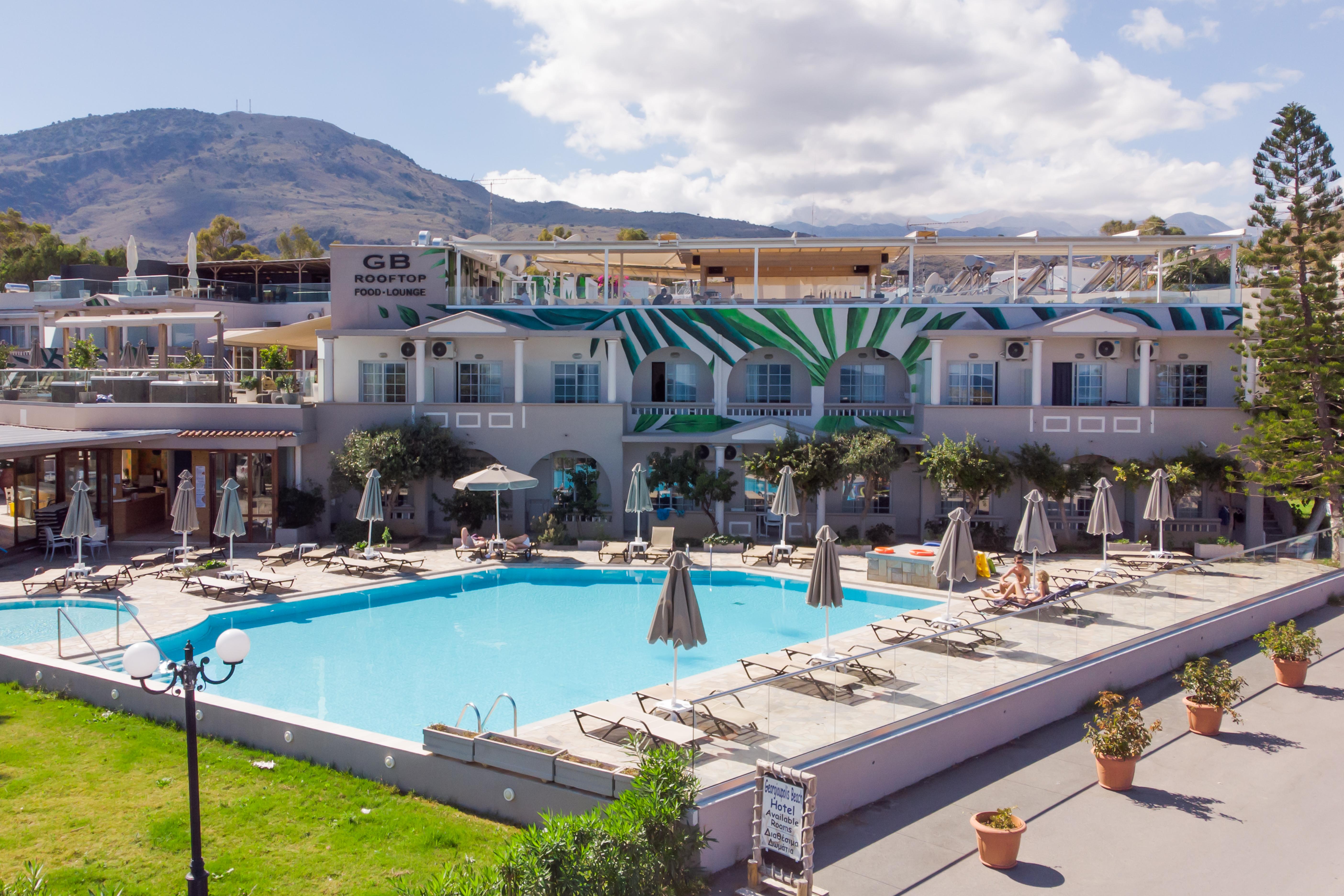 Georgioupolis Beach Hotel ハニア エクステリア 写真